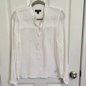 J Crew Gauze top